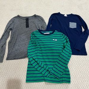Lot of 3 CrewCuts LS Boys